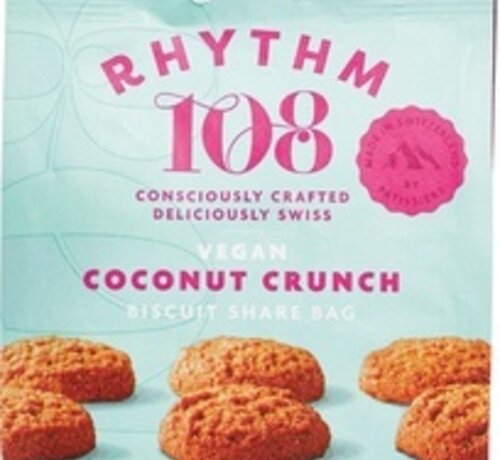 Rhythm 108 Rhythm 108 Coconut crunch biscuits 135 gr