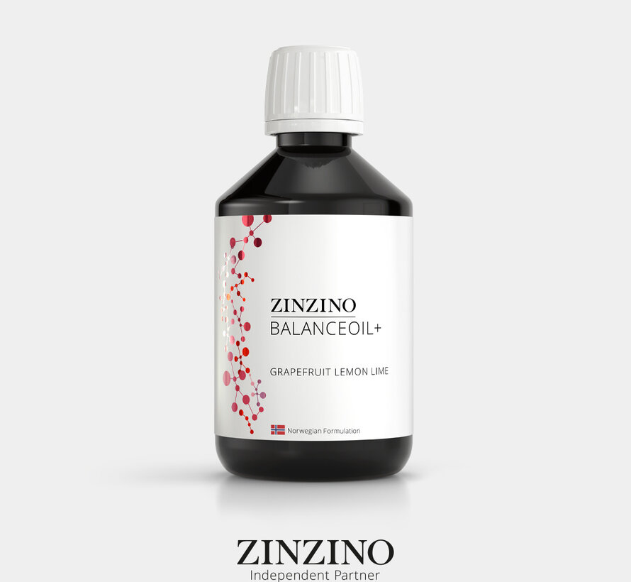 Zinzino BalanceOil+ Grapefruit Citroen Limoen 300 ml