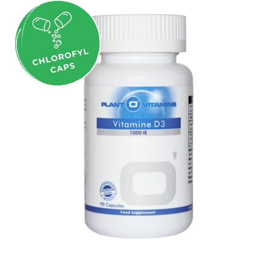 Vitamine D3 1000 IE Plantovitamins 90 capsules