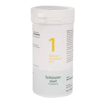 Schüssler zout Schussler zout nr. 1  Calcium fluoratum D12 100 tabletten