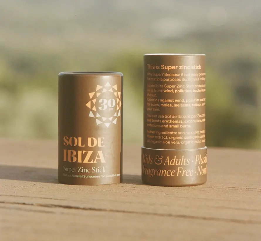 Sol De Ibiza Super Zinc Stick SPF 30 45 gr