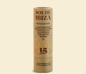 Sol de Ibiza  Sol De Ibiza Lippenbalsem Spf15 vegan 5 gr