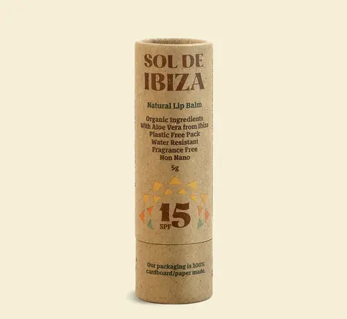 Sol de Ibiza  Sol De Ibiza Lippenbalsem Spf15 vegan 5 gr
