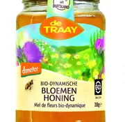 De Traay De Traay Bio-dynamische Bloemen honing 350 gram