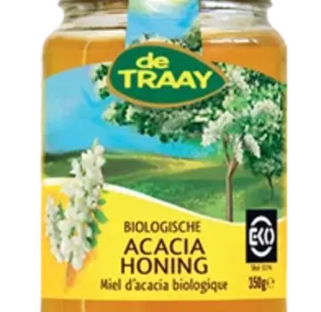 De Traay De Traay Biologische Acacia honing 350 gram