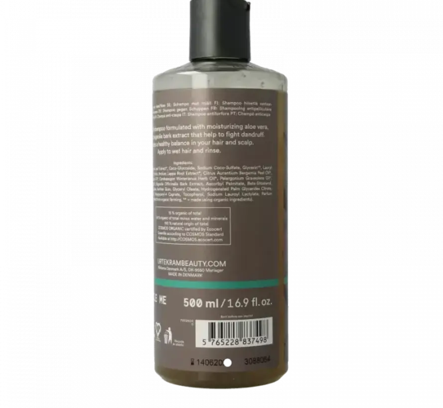 Urtekram Anti-Dandruff Shampoo Brandnetel  250 ml/500 ml