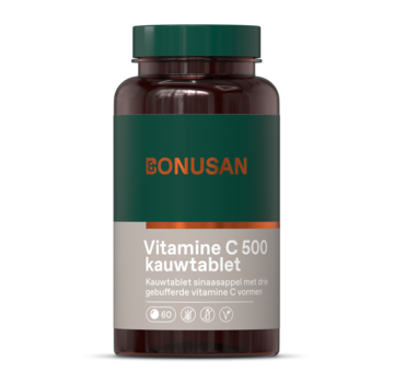 Bonusan Bonusan Vitamine C-500 60 kauwtabletten