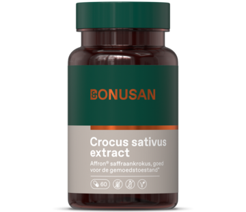 Bonusan Bonusan Crocus sativus extract 60 capsules