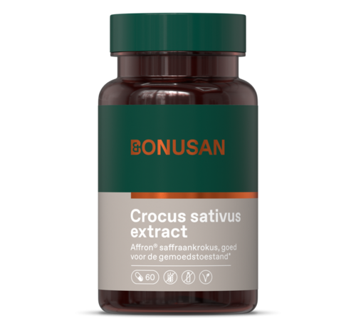 Bonusan Bonusan Crocus sativus extract 60 capsules