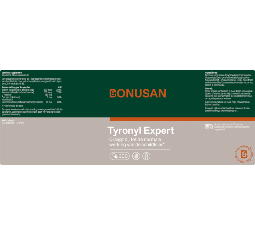 Bonusan Tyronyl Expert 90/300 capsules