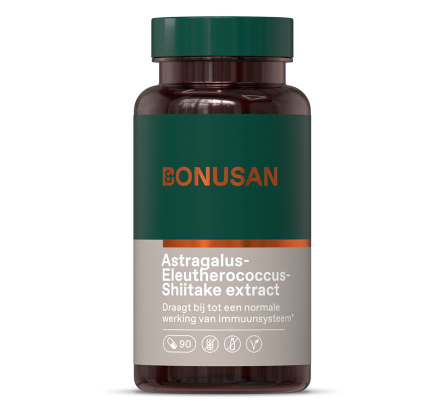 Bonusan Astragalus-Eleutherococcus-Shiitake extract 90 capsules