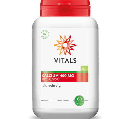 Vitals Vitals Calcium 400 mg uit rode alg 60 capsules