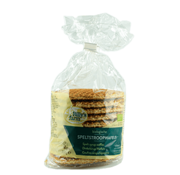 Billy's Farm Billy's farm Speltstroopwafels 300 gram