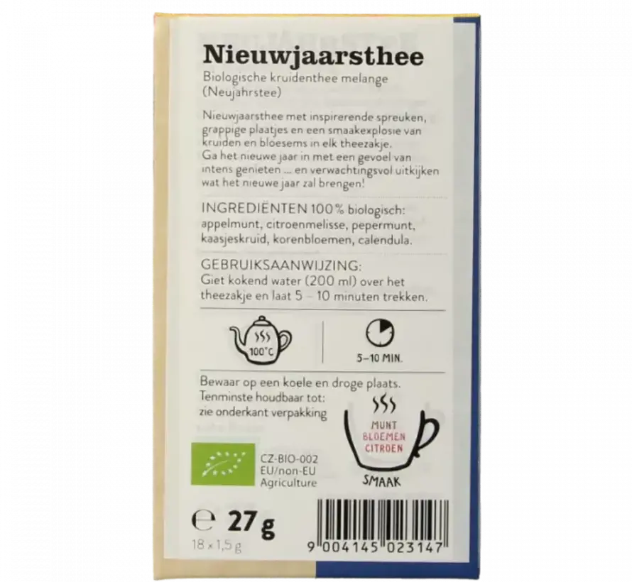 Sonnentor Nieuwjaarsthee bio
