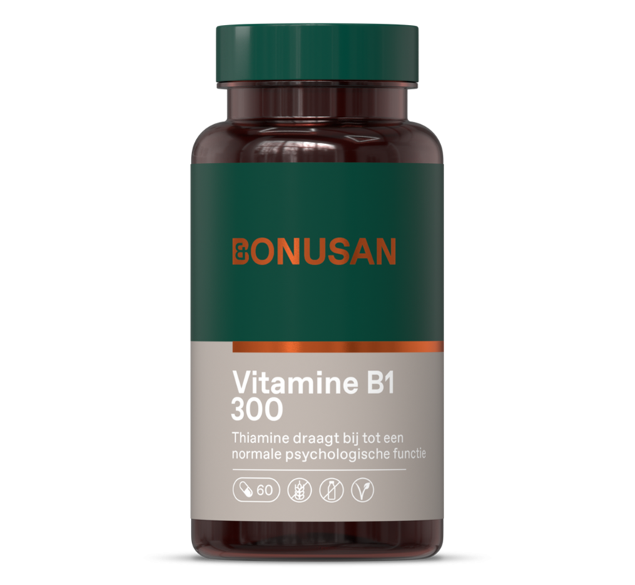 Bonusan Vitamine B1 Thiamine 300 mg 60 capsules