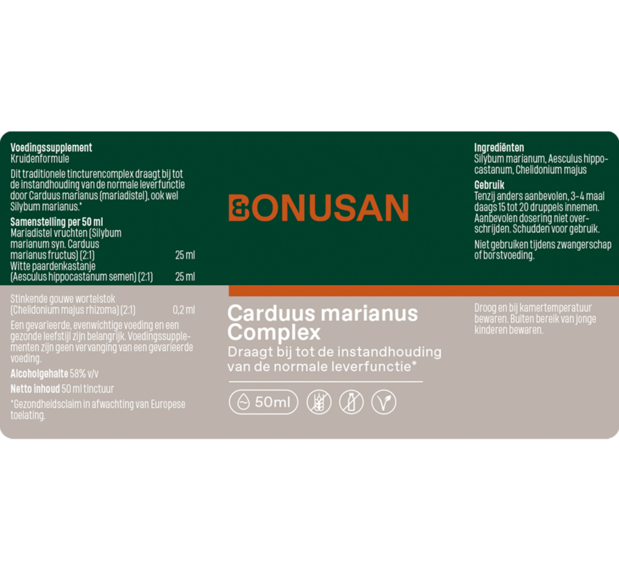 Bonusan Carduus Marianus complex 50 ml