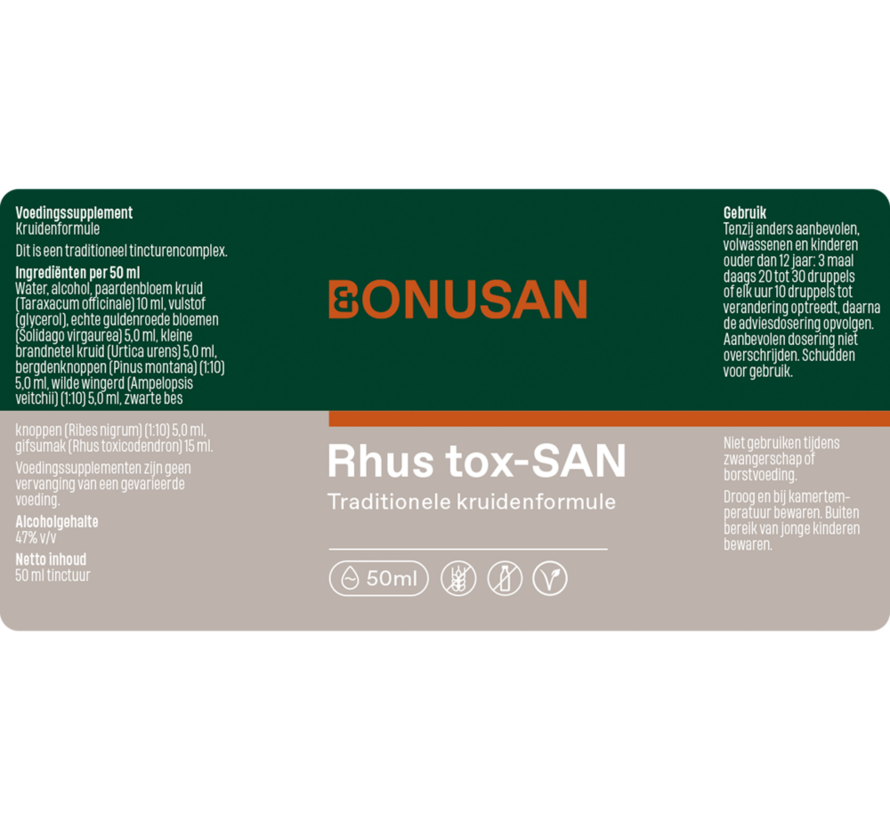 Bonusan Rhus tox-SAN 50 ml