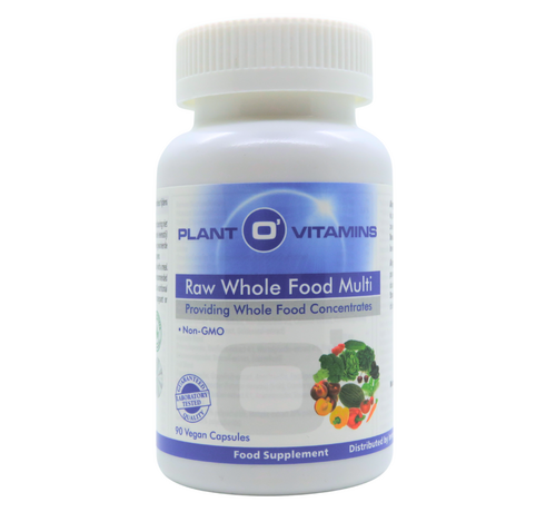 Plant O'Vitamins - Signed by nature NIEUW Raw Whole Food Multi Plantovitamins 90 capsules