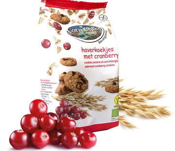 Corn Crake Corn Crake Haverkoekjes met cranberry 150 gr