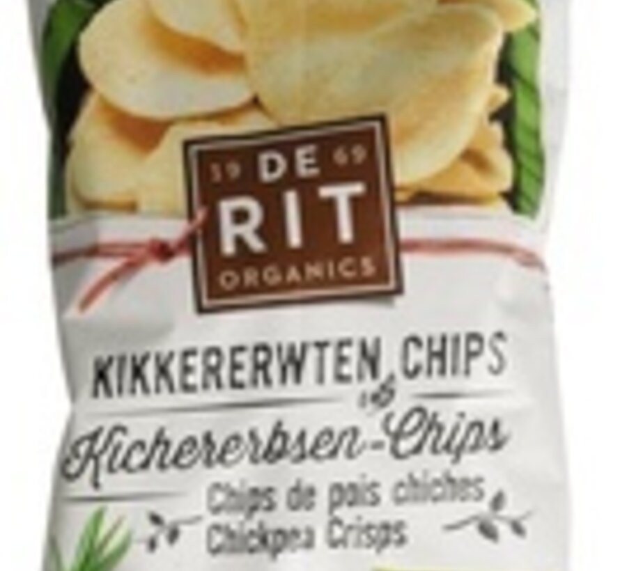 De Rit Kikkererwtenchips rozemarijn 75 gram