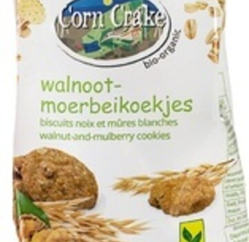 Corn Crake Corn Crake Walnoot-moerbeikoekjes 150 gr