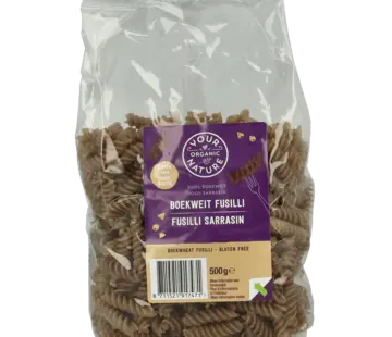 Your Organic Nature Your Organic Nature Boekweit Fusilli 500 gram