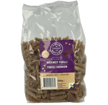 Your Organic Nature  Your Organic Nature Boekweit Fusilli 500 gram
