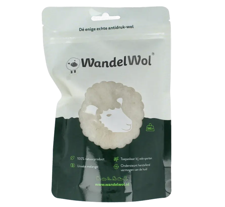 WandelWol Anti-drukwol 20 gr