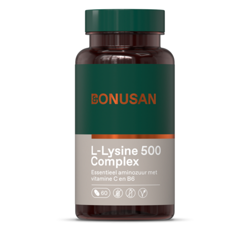 Bonusan Bonusan L-Lysine 500 Complex mg plus 60 tabletten