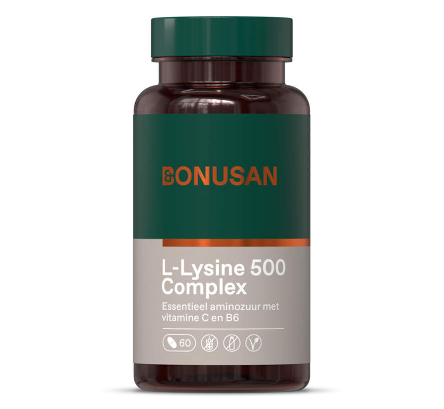 Bonusan L-Lysine 500 Complex mg plus 60 tabletten