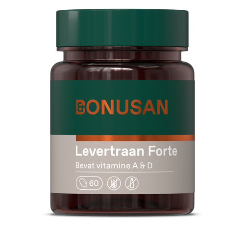 Bonusan Bonusan Levertraan forte  60 softgels