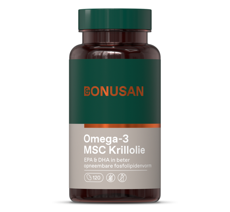 Bonusan Omega-3 MSC Krillolie 60/120 softgels