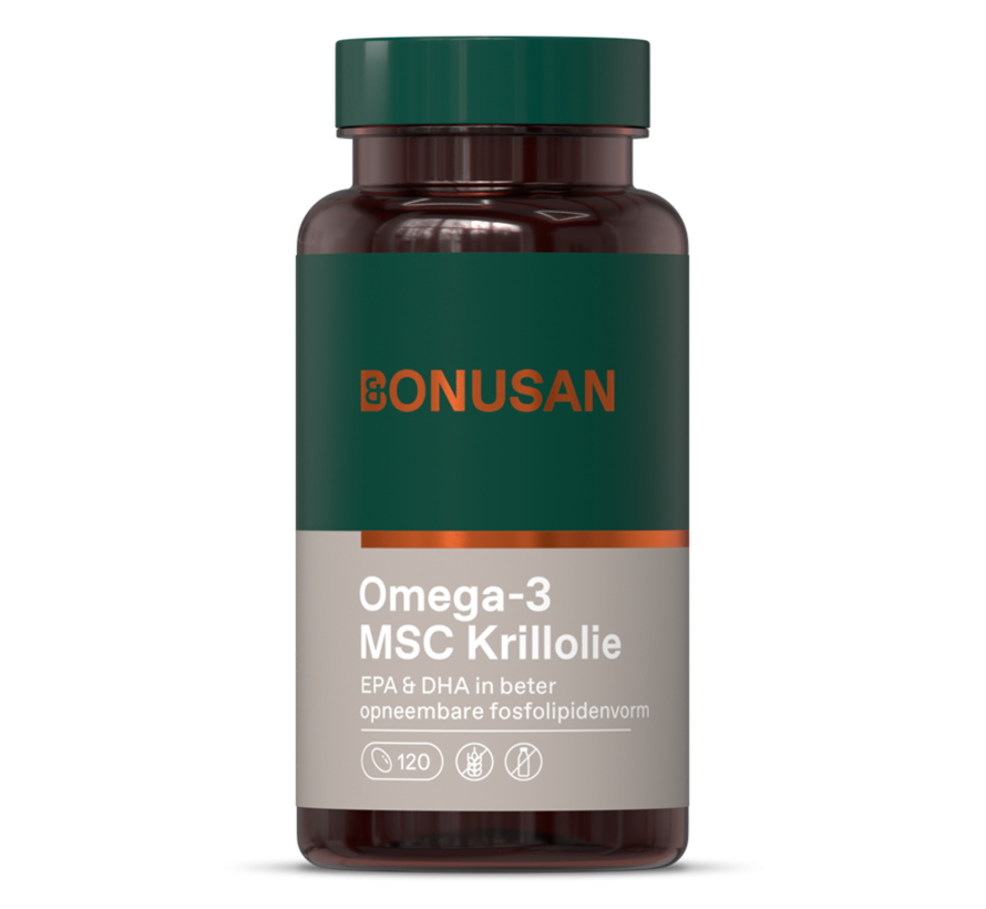Bonusan Omega-3 MSC Krillolie 60 softgels