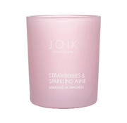Joik Joik Natuurlijke Geurkaars - Strawberries & Sparkling wine 150 gr