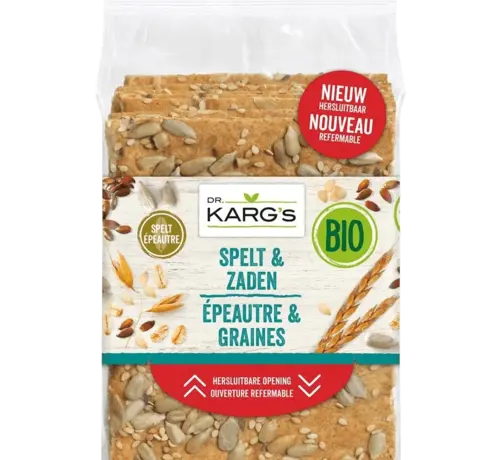 Dr Karg's Dr. Karg's Spelt & Zaden 200 gram