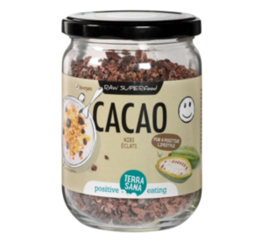 Terrasana raw cacao nibs 230 gram