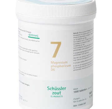Schüssler zout Schüssler zout nr. 7 Magnesium phosphoricum D6 1000 tabletten