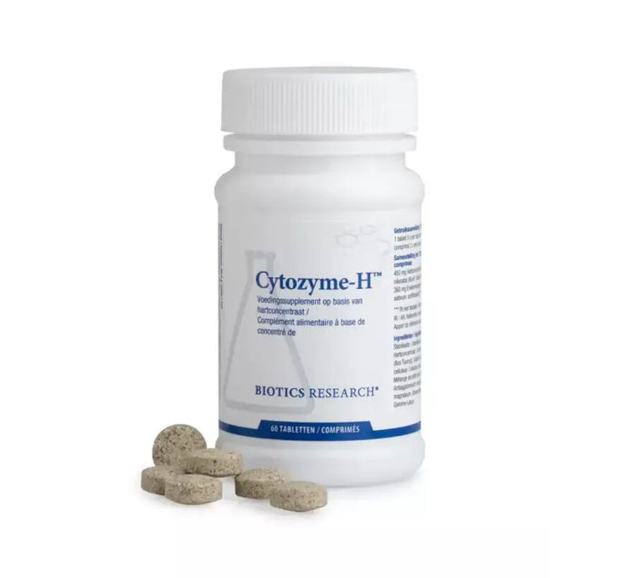 Biotics Research Cytozyme-H 60 tabletten