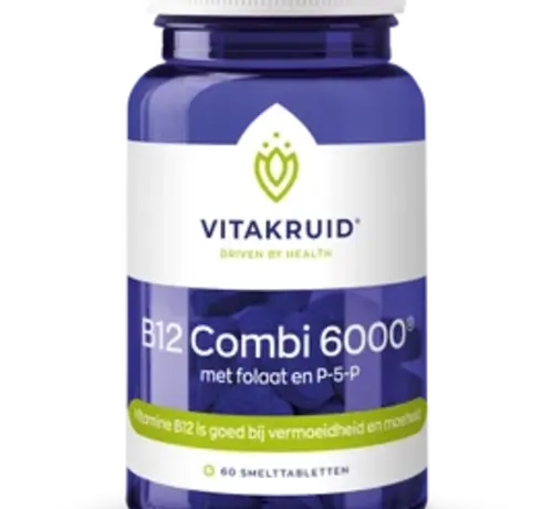 Vitakruid Vitakruid B12 Combi 6000 60 zuigtabletten
