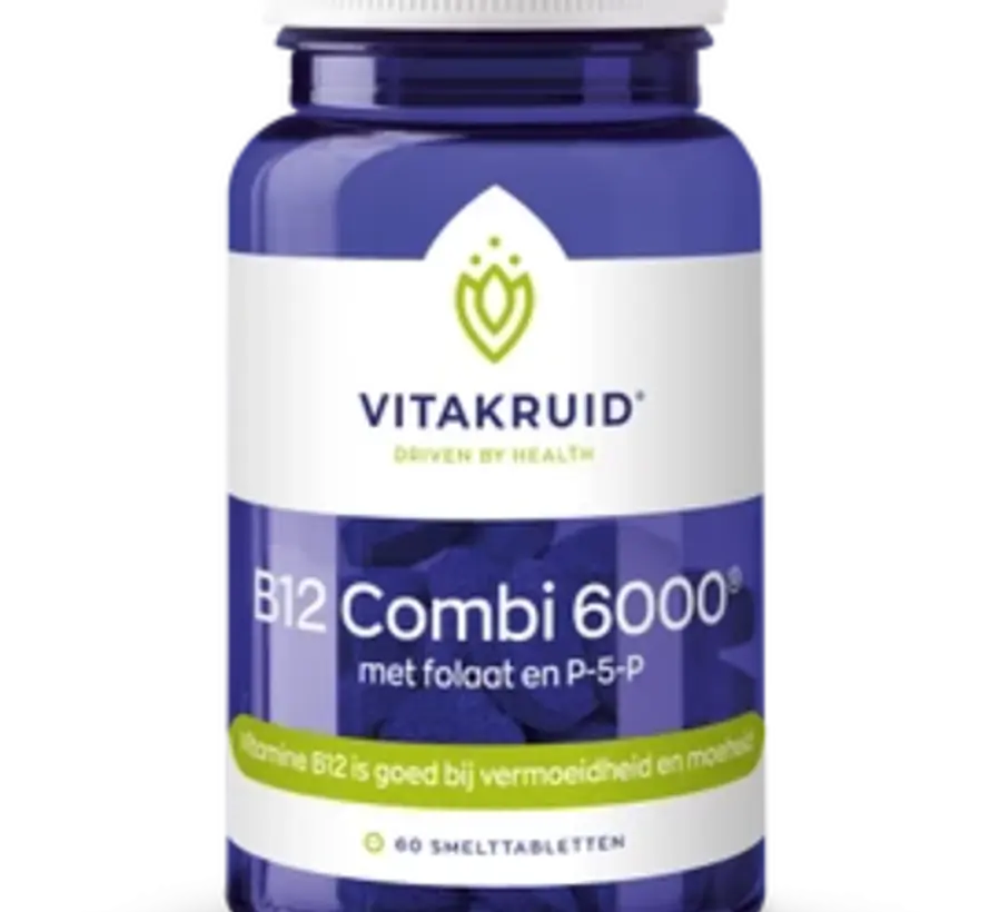 Vitakruid B12 Combi 6000 60 zuigtabletten