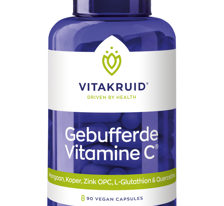Vitakruid Gebufferde Vitamine C 90 capsules
