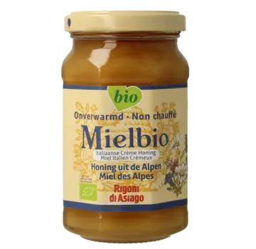 Mielbio Mielbio Alpen creme honing bio 300 gram
