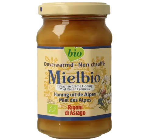 Mielbio Mielbio Alpen creme honing bio 300 gram