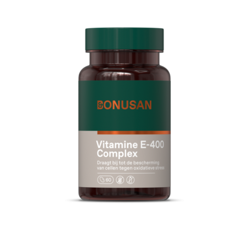 Bonusan Bonusan Vitamine E-400 complex 60 softgels