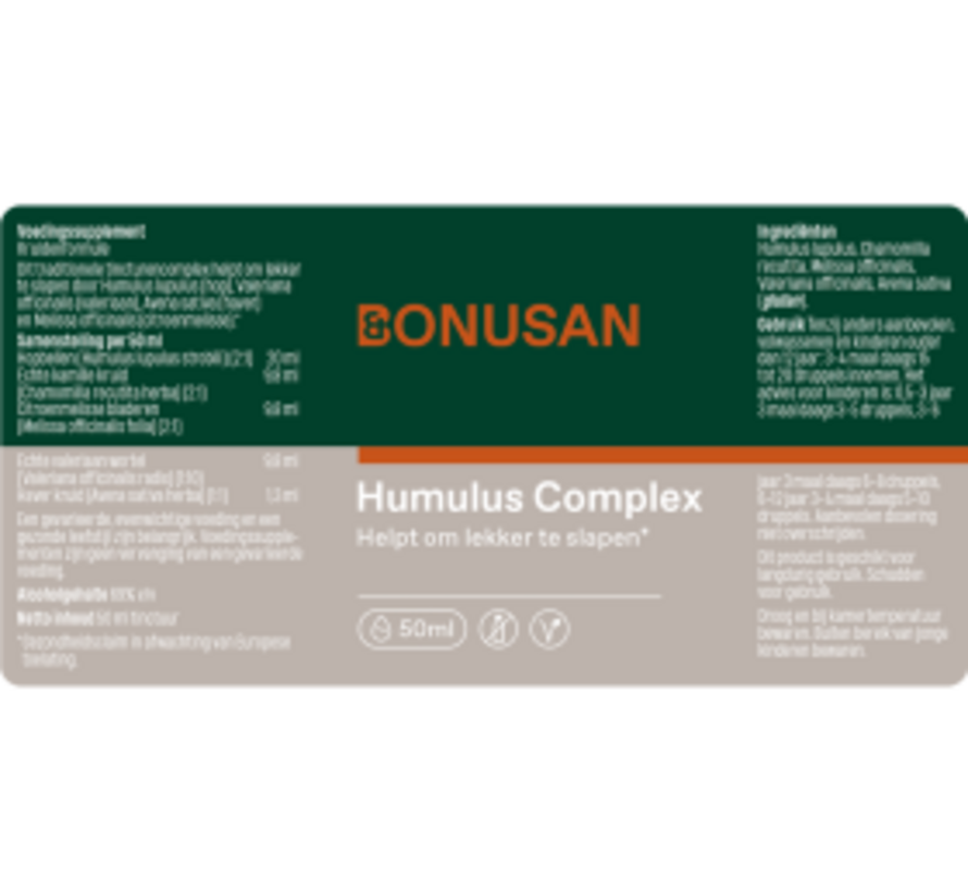 Bonusan Humulus complex tinctuur 50 ml