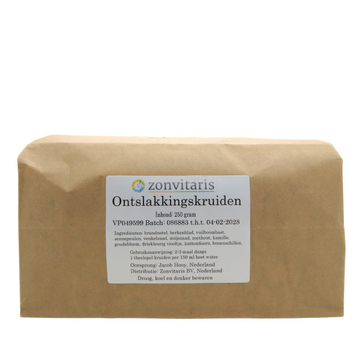 Zonvitaris Zonvitaris Ontslakkingskruiden thee 250 gram
