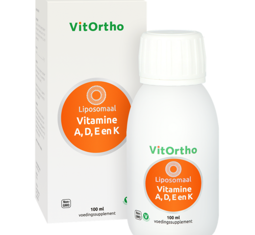 VitOrtho Vithortho Vitamine A, D, E en K Liposomaal 100 ml
