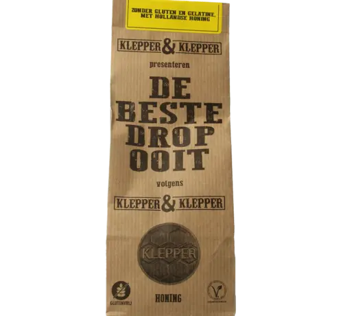 Klepper & Klepper Klepper & Klepper De beste drop ooit Honing 200 gr