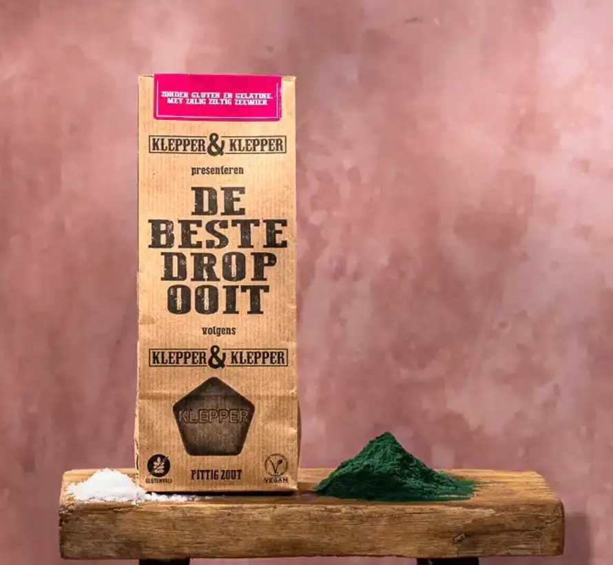 Klepper & Klepper De beste drop ooit Pittig Zout  200 gr
