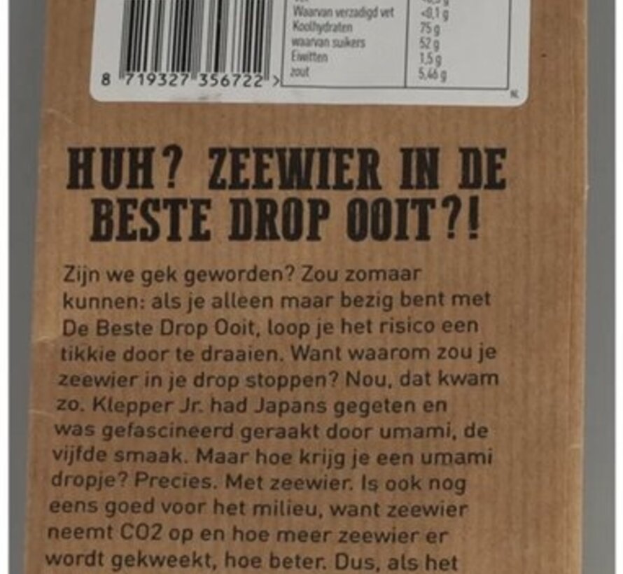 Klepper & Klepper De beste drop ooit Pittig Zout  200 gr